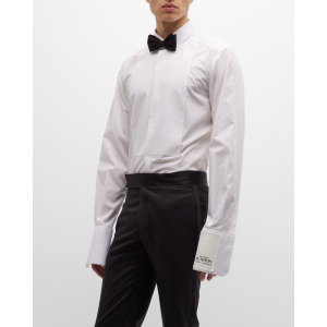 Мужская рубашка-смокинг с нагрудником спереди Dolce&Gabbana