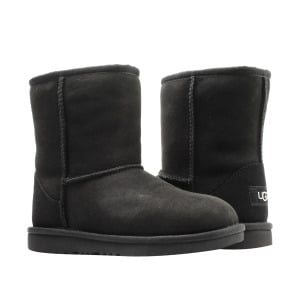 Черные детские ботинки UGG Australia Classic II 1017703K-BLK, черный