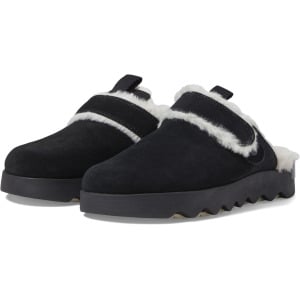 Сабо Viibe Clog Suede Cozy SOREL, цвет Black/Natural