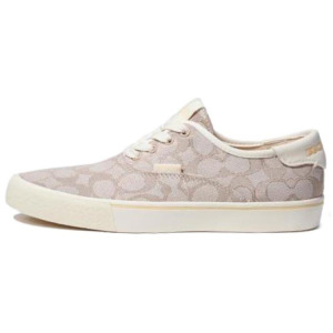 Кроссовки для скейтбординга City Skateboarding Shoes Women's Low-top Pink/white Coach