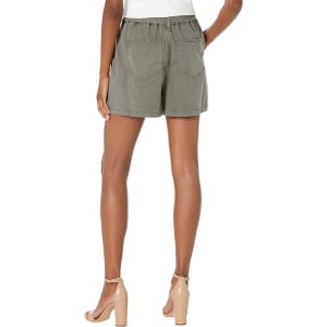 Шорты Splendid Alston Enzyme Washed Lyocell Denim Shorts, цвет Soft Vintage Olive Branch