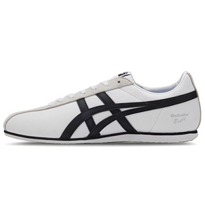 Кроссовки FB Trainer Lifestyle унисекс с низким верхом белого/черного цвета Onitsuka Tiger