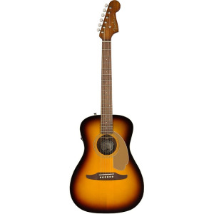 Акустическая гитара Fender Malibu Player Acoustic Electric Guitar, Walnut Fingerboard, Sunburst