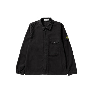 Куртка мужская Stone Island с одним внешним карманом, черный