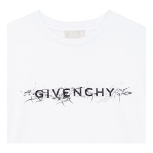 Белая футболка с логотипом Givenchy, белый