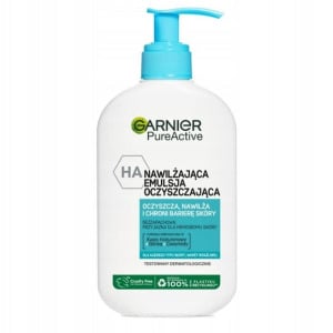 Увлажняющая очищающая эмульсия для лица, 250 мл Pure Active, Garnier