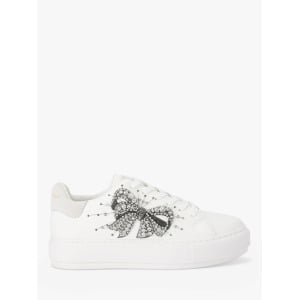 Kurt Geiger London Кроссовки с декором Laney Bow, белые