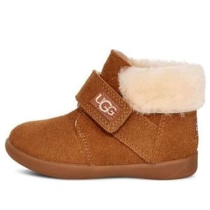 Зимние сапоги nolen turn меховые короткие сапоги коричневые Ugg, коричневый