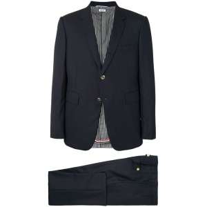 Thom Browne classic two piece suit, синий