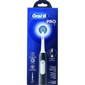 Oral-B Pro 1 8700216012935 Электрическая зубная щетка для взрослых Вращающаяся-колеблющаяся зубная щетка черная