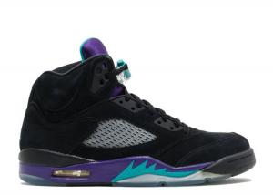 Jordan retro 5 grape on sale