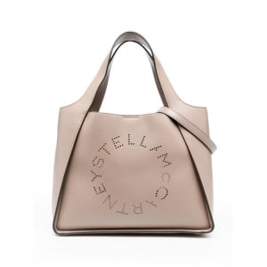 Stella McCartney сумка-тоут Stella Logo, нейтральный цвет