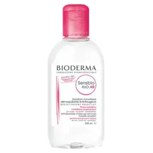 Bioderma Sensibio H2O AR Мицеллярная вода 250 мл Очищающее средство для снятия макияжа против покраснений