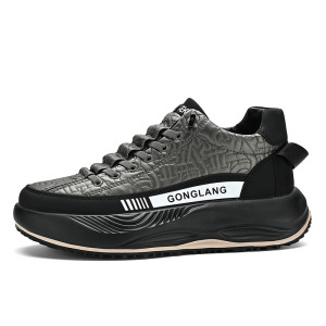 Кроссовки мужские Lifestyle Shoes Men Low-Top Gonglangshijia, цвет Gunmetal