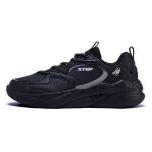 Кроссовки XTEP Chunky Sneakers Men Low-top Black, черный