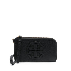 Tory Burch картхолдер Miller с логотипом, черный