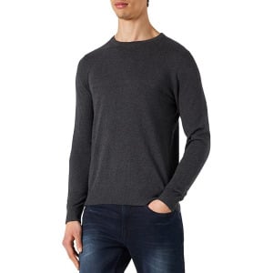 Свитер Jack & Jones Jjeemil Crew Neck, серый