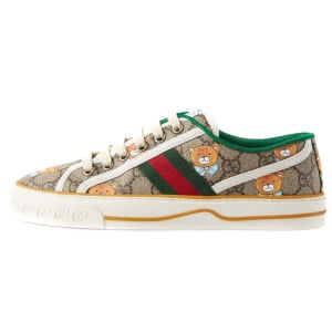 Кроссовки Gucci Tennis 1977 Skateboarding, мультиколор/зеленый