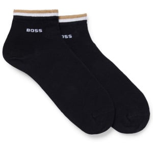 Носки BOSS Sh Stripe Cc 10249327 2 шт, черный