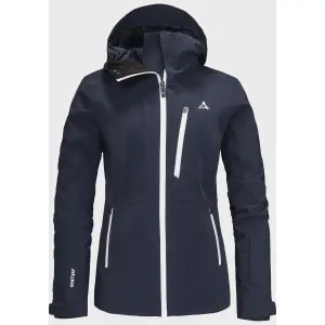 Куртка Schöffel "Ski Jacket Pontresina L", с капюшоном, синий