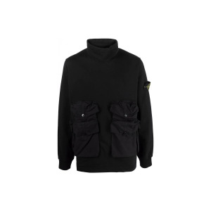 STONE ISLAND Мужская толстовка, цвет Black