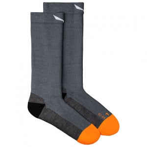 Походные носки Salewa MTN TRN All Mountain Crew Sock, цвет Grey Melange