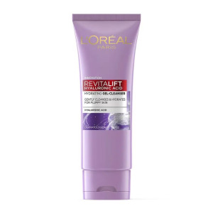 L'Oreal L'oreal Paris Revitalift Увлажняющий очищающий гель с гиалуроновой кислотой 100 мл,  Purple