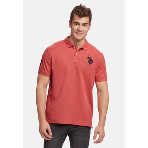 Рубашка-поло ALFREDO U.S. Polo Assn., цвет mineral red