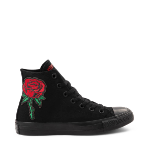 Кроссовки Converse Chuck Taylor All Star Hi Rose с нашивкой, черный