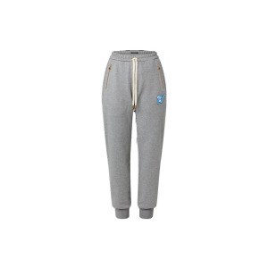 Новые квартальные продукты LV Knit Sweatpants Women's Gray Louis Vuitton