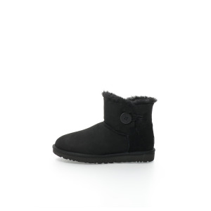 Замшевые ботинки Mini Bailey Button II Ugg, черный