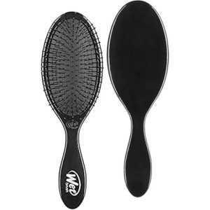 Wet Brush Оригинальная расческа для волос Detangler Classic Black Эксклюзивные ультрамягкие щетинки Intelliflex легко распутывают спутанные волосы Для всех типов волос Для женщин и мужчин Для влажных и сухих волос