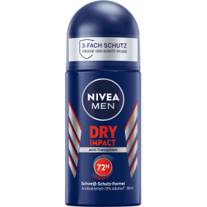 Антитранспирант Deo Roll-on Dry Impact 50 мл NIVEA