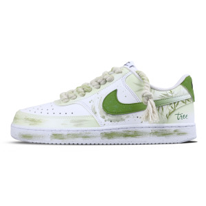 Кроссовки Nike Court Vision 1 Skateboarding Shoes Men Low-top Green, светло-зеленый