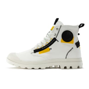 Pampa Canvas Shoes Unisex High-top White Palladium