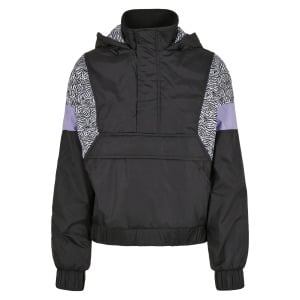 Ветровка Urban Classics СМЕШАННЫЙ, цвет black/zebra