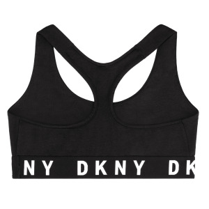 Бюстгальтер с косточками DKNY Bra Cozy Boyfriend, черный