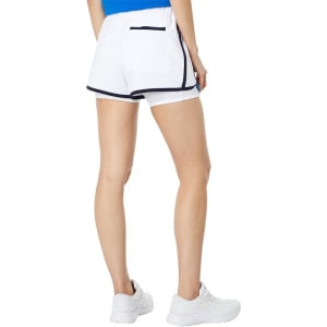 Шорты Original Penguin Golf Piped Tennis Shorts w/ Inner Shorts 3", ярко-белый