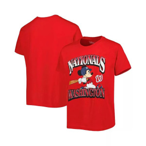 Красная футболка Big Boys and Girls Washington Nationals Disney Game Day Outerstuff, красный