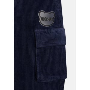 Брюки-карго TROUSERS MOSCHINO, темно-синий