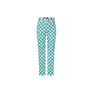 Новые квартальные продукты LV Casual Pants Men Green Louis Vuitton, зеленый