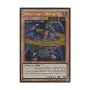 CCG Темносветящийся дракон (редкий золотой), Yu-Gi-Oh - Premium Gold - Singles