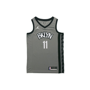 Джерси Nike НБА Brooklyn Nets Kyrie Irving Statement Edition 2020 Swingman серый/черный, цвет black steel gray