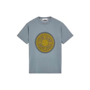 Футболка унисекс синяя Stone Island, синий