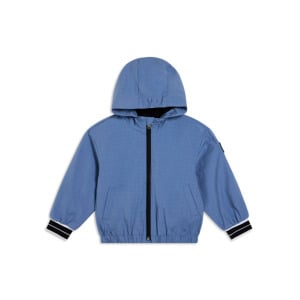 BOSS Kidswear ветровка с аппликацией логотипа, синий