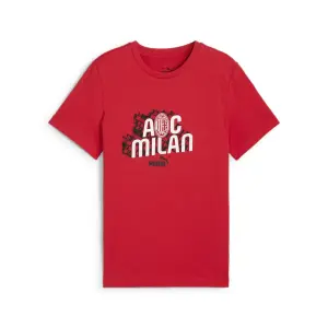 Футболка PUMA "Футболка AC Milan ftblCULTURE Youth", цвет For All Time Red White