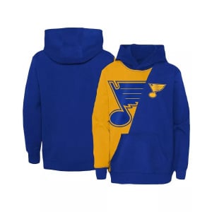 Пуловер с капюшоном Big Boys Gold, Blue St. Louis Blues Unrivaled Outerstuff, золотой