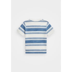 Футболка STRIPED COTTON JERSEY TEE Ralph Lauren, синий