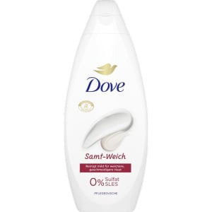 Уход за душем бархатно-мягкий Dove, 250 ml