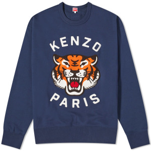 Свитшот Kenzo Lucky Tiger, темно-синий